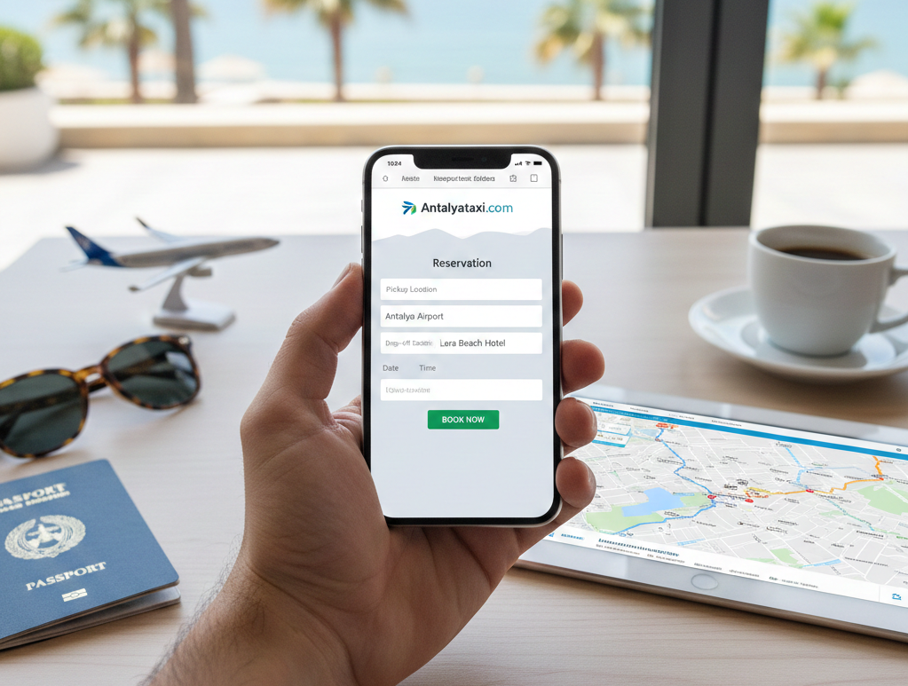 How to Make a Reservation on Antalyataxi.com