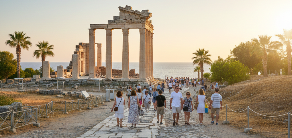 Private VIP transfer from Antalya Airport (AYT) to Side hotels.