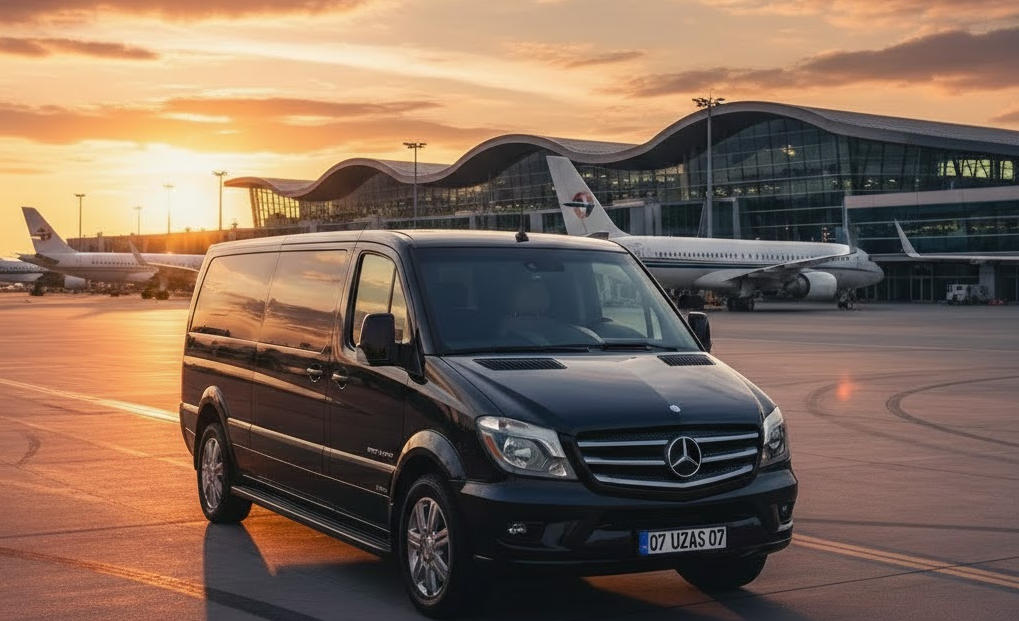 Antalya Airport to Kemer VIP Transfer Prices 2026: Travel in style with our 24/7 private shuttle services. We offer fixed-price, premium transfers from Antalya Airport to all Kemer, Beldibi, and Göynük hotels using luxury Mercedes Vito and Sprinter vehicles for a smooth and reliable journey.
